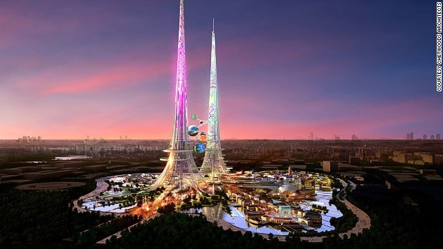 Gedung Setinggi 1 Km Siap Dibangun di Tiongkok, Salip Burj Khalifa