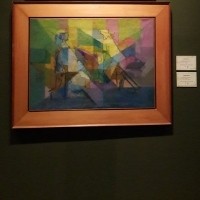 Lukisan Abstrak Maestro Sadali Dipamerkan di Galeri Nasional