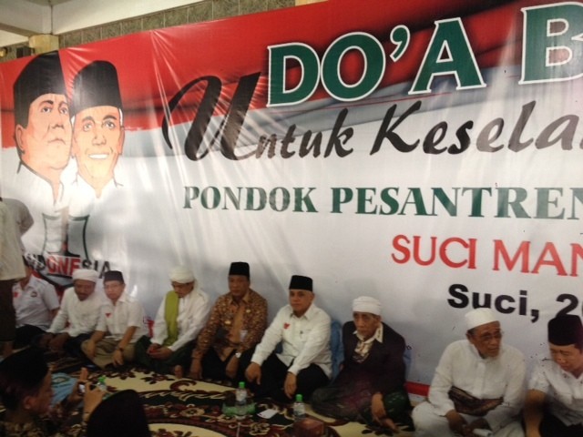 Doa Bersama di Gresik, Hatta Sebut Sekjen PPP Cocok Jadi Menteri Agama