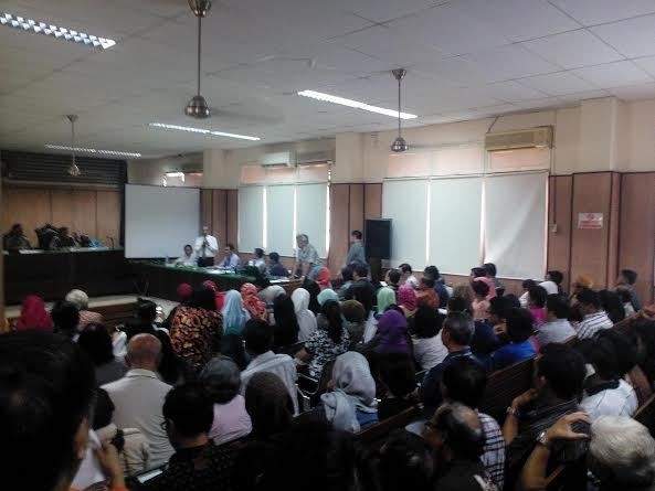 Ratusan Mitra Koperasi Datangi PN Jakpus Bahas Perdamaian dengan Cipaganti