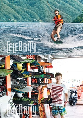 Serunya Chen EXO Mencoba Olahraga Air Wakeboard