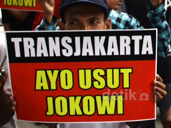 Berbagai LSM Demo di KPK