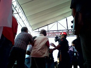 Ada Insiden Kecil Jelang Kampanye Jokowi di Madiun