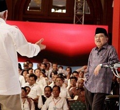 Soal Performa Debat, JK Serahkan Penilaian ke Penonton