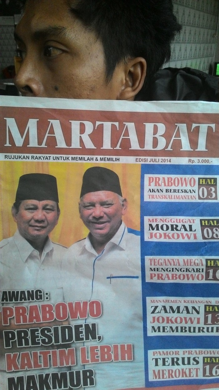 Tabloid Mirip Obor Rakyat Beredar di Kalimantan Timur