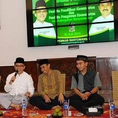 Koordinasi Persiapan Pilpres, Bupati Anas Ajak KPU dan Panwas Buka Puasa