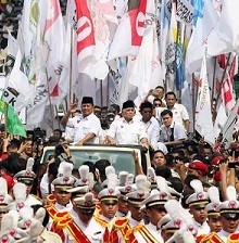Kampanye di Yogya, Prabowo Pamer Didukung Seribu Ormas