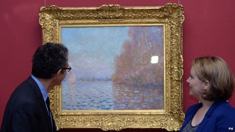 Lukisan Monet yang Dirusak Selesai Direstorasi