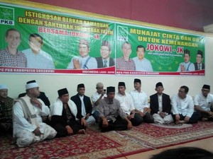 Hadiri Istigasah Ponpes Al Masthuriyah, Jokowi Disambut Salawat dan Takbir
