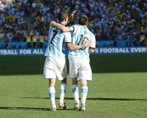 Angel di Maria, Malaikat di Belakang Messi