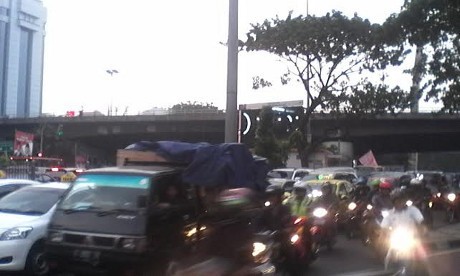 Jakarta Macet Parah, Manggarai-Pancoran 1 Jam
