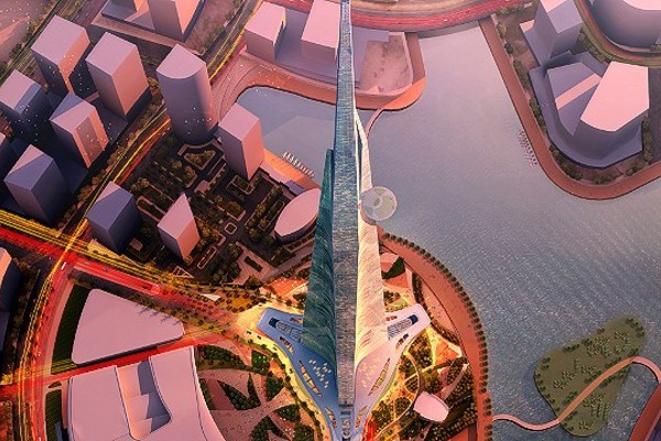 Menanti Lift Tercepat di Dunia di Gedung Tertinggi di Dunia