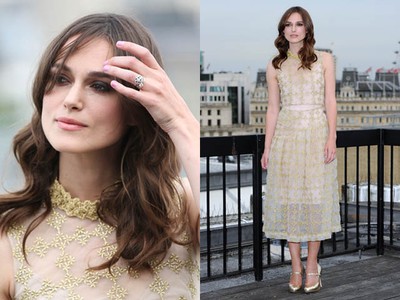 Pretty in Gold, Keira Knightley