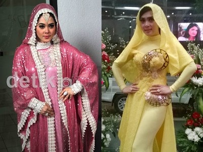 Gaya Islami Syahrini dari Tahun ke Tahun
