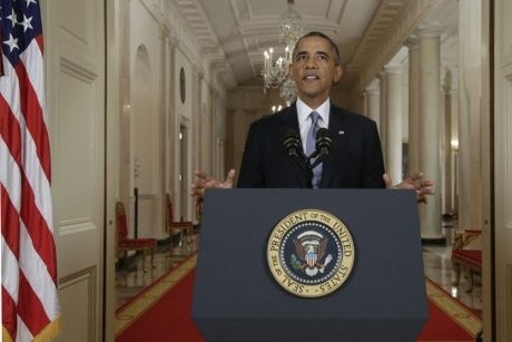 Telepon Kanselir Jerman, Obama Konsultasi Soal Krisis Ukraina