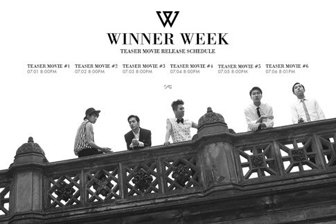 WINNER Lanjutkan Teaser Debut dengan WINNER WEEK