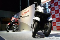 Harganya itu sendirti, Tricity MW 125 ini dijual dengan harga 356.400 yen sudah termasuk pajak dan akan tersedia dalam beberapa pilihan warna diantaranya merah, putih dan hitam. Istimewa/dok Respone.