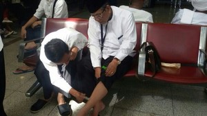 Hasyim Muzadi Kelelahan di Madinah, Jokowi Oleskan Balsem