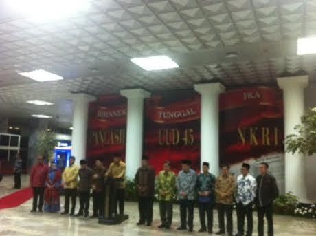 SBY dan Pimpinan Lembaga Tinggi Negara Hormati Putusan Pilpres 1 Putaran