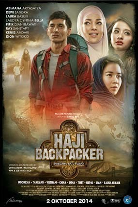 Falcon Pictures Resmi Rilis Poster Haji Backpacker
