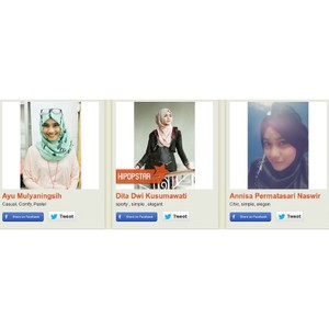 Hijabers, Ini Dia Daftar 50 Semifinalis HiPop Star