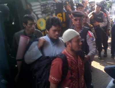 Empat Teroris Jaringan Abu Roban Dijebloskan ke Lapas Lowokwaru