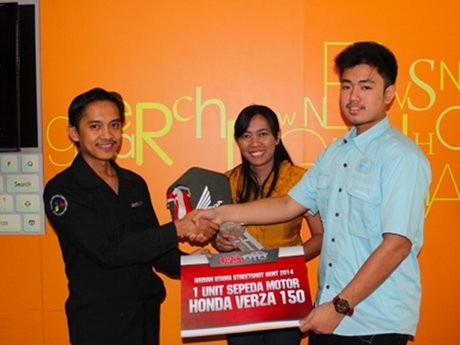 Ini Dia Otolovers yang Mendapatkan Motor Honda Verza