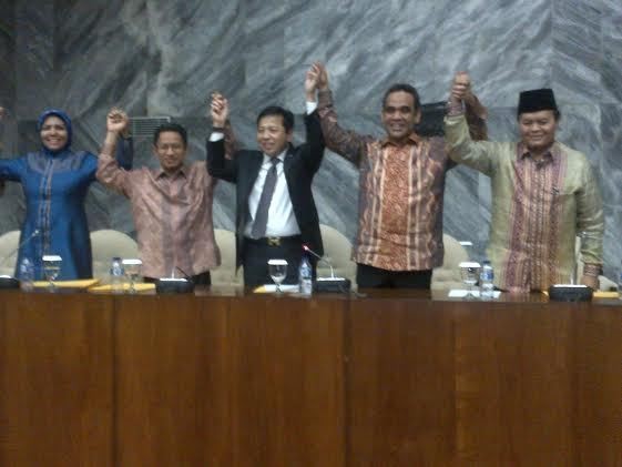 Partai Pengusung Prabowo-Hatta Deklarasi Pembentukan Koalisi Permanen
