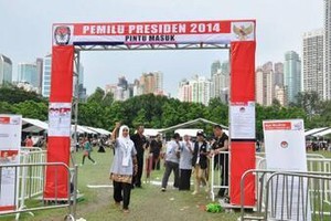 Ricuh di Hong Kong, Ini Penampakan Pukul 17.00 TPS Sudah Tak Ada Antrean