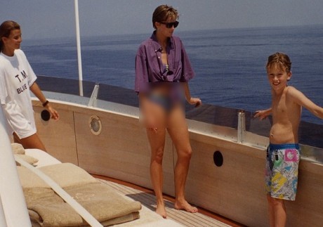 Foto Putri Diana Berbikini Terungkap