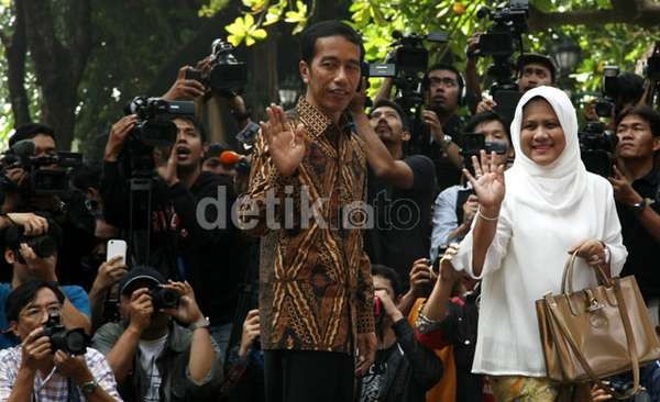 Menang Quick Count, Jokowi: Rakyat Bergerak, Semua Bergerak