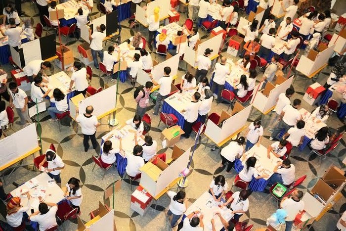 Hasil Penghitungan Sementara di Singapura: Jokowi Unggul 13 Ribu Suara