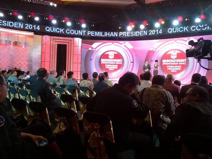 CT Ajak Para Menteri dan Pengusaha Nobar Hitung Cepat Pilpres