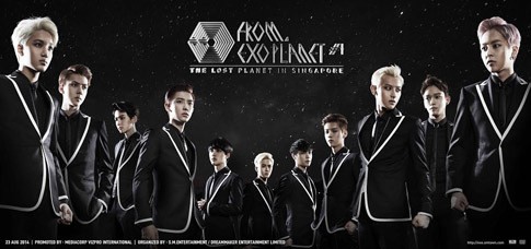 Sebelum ke Indonesia, The Lost Planet EXO Mampir Dulu ke Singapura