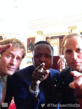 Ini Dia Selfie ala Pangeran William dan Harry