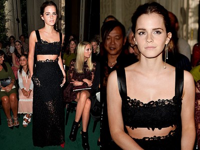 Emma Watson Curi Perhatian di Paris Fashion Week