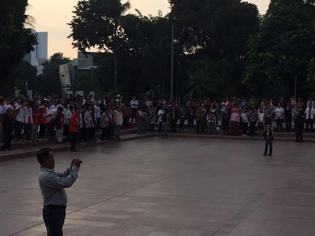 Dipimpin Alwi Shihab, Relawan Jokowi Juga Gelar Aksi Solidaritas Palestina