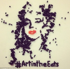 Seniman Ini Ubah Bahan Makanan Jadi Artistik