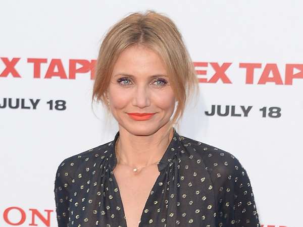 Gaya Cameron Diaz di Premiere Sex Tape Gaya Cameron Diaz di Premiere Sex Tape