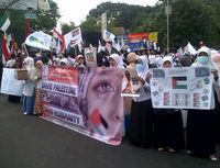 Mahasiswa Di Malang Galang Dukungan Palestina