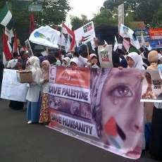 Mahasiswa di Malang Galang Dukungan Palestina