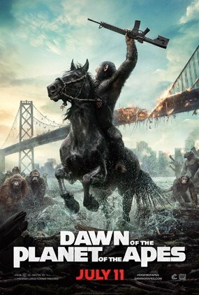 Dawn of the Planet of the Apes Geser Transformers 4 dari Puncak Box Office