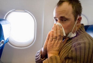 Satu Pesawat dengan Si Penderita Flu, Anda Pun Bisa Kena
