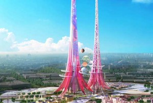 Tiongkok Siap Bangun Dua Menara Paling Ramah Lingkungan di Dunia