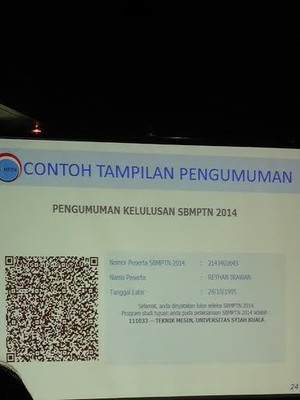 Pengumuman SBMPTN Dapat Diakses Online Mulai Pukul 17.00 WIB