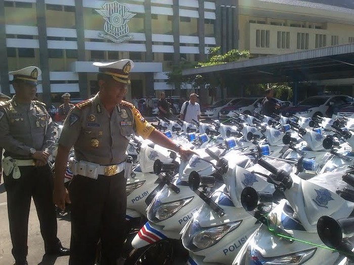 175 Motor Gres ini Disiapkan Polisi untuk Urai Kemacetan Mudik di Jateng
