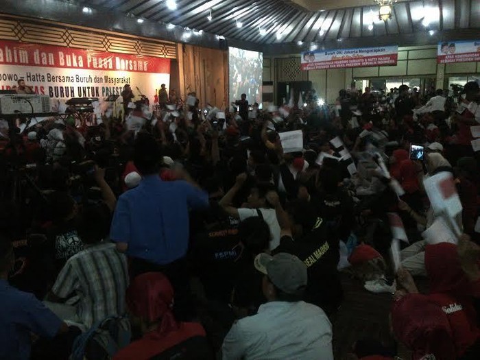 Ribuan Buruh Ingin Kawal Penghitungan Suara di KPU 22 Juli Nanti