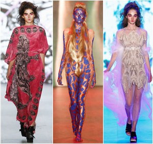 Hiii! Model-model Ini Tampil Menyeramkan di Runway Pekan Mode Berlin