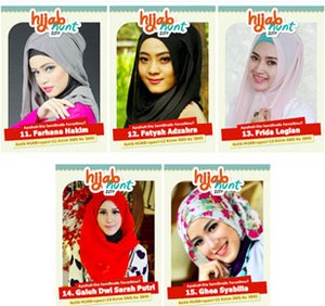Ini Cara Dukung Hijabers Favorit Anda untuk Jadi Pemenang Hijab Hunt 2014