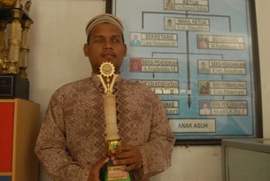 Fatkhurrohman, Tuna Netra yang Hafiz Alquran Sejak Usia 14 Tahun